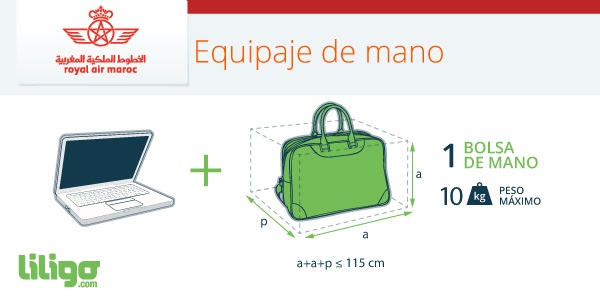 equipaje de mano rumbo