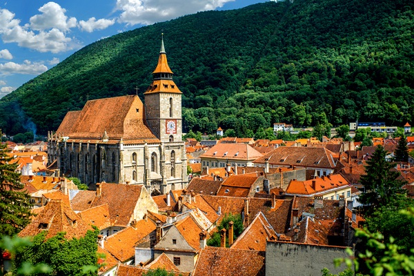 Panorámica de Brasov (Rumanía)