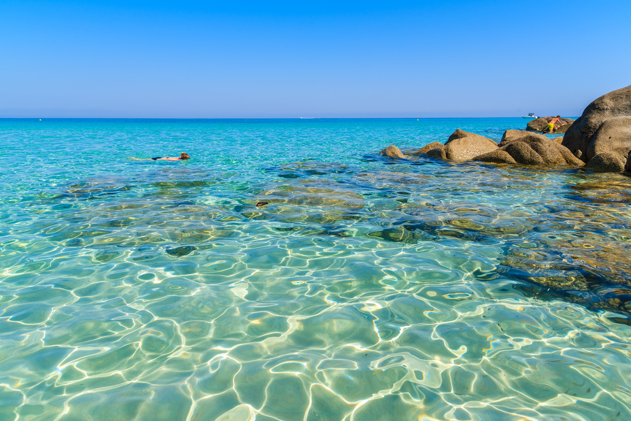 Playa de Salecci (Córcega)