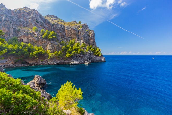 Cala Sa Calobra, en Mallorca
