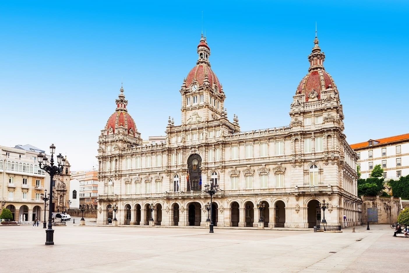 Plaza de María Pita, en A CoruñaPlaza de María Pita, en A Coruña