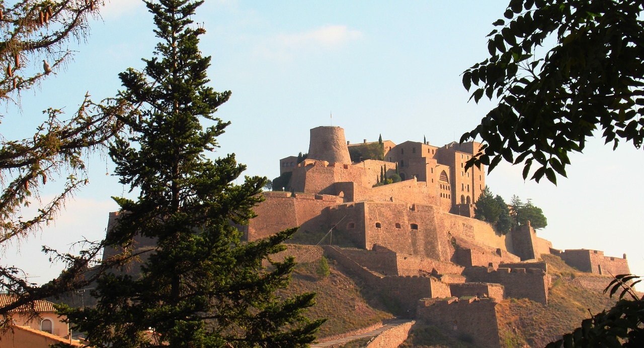 Castillo de Cardona, en Cataluña