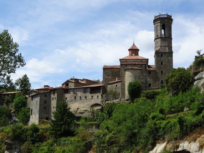 La localidad catalana de Rupit