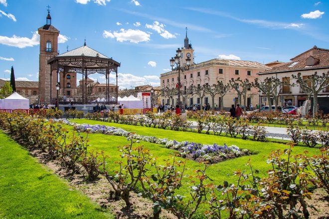 Localidad de Alcalá de Henares, en Madrid