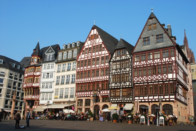 Plaza Römerberg, en Frankfurt
