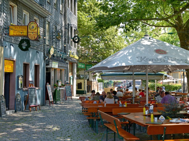 Barrio de Sachsenhausen, en Frankfurt