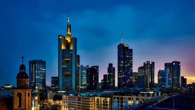 El skyline de Frankfurt