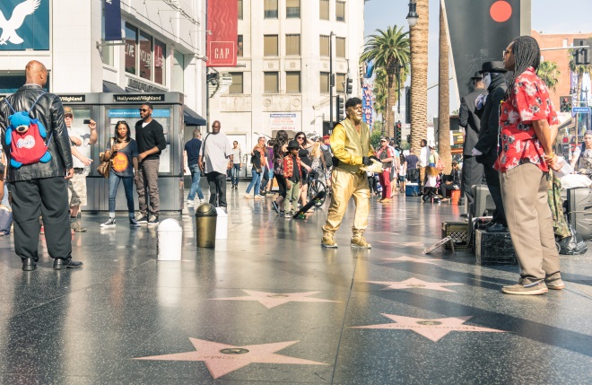 Paseo de la Fama, en Los Ángeles