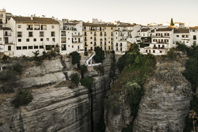 El pueblo de Ronda, en la provincia de Málaga