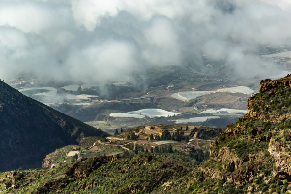 Vistas desde el Macizo de Adeje, en Tenerife
