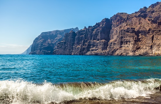 Los acantilados de los Gigantes, en Tenerife