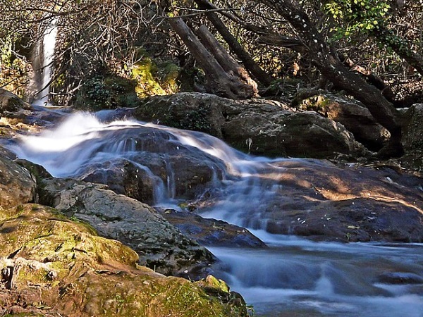 Cascadas del Hueznar, en la provincia de Sevilla