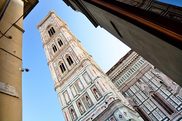 Campanile de Giotto, en Florencia