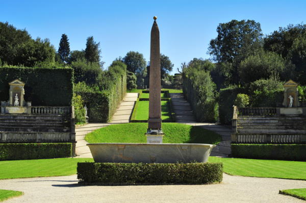 Jardines Boboli, en Florencia