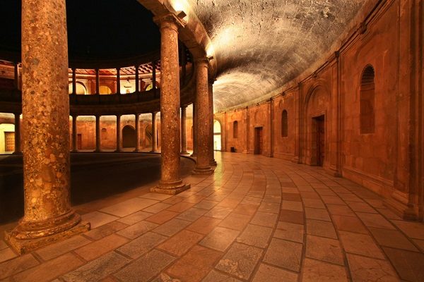 Palacio del emperador Carlos V, en Granada