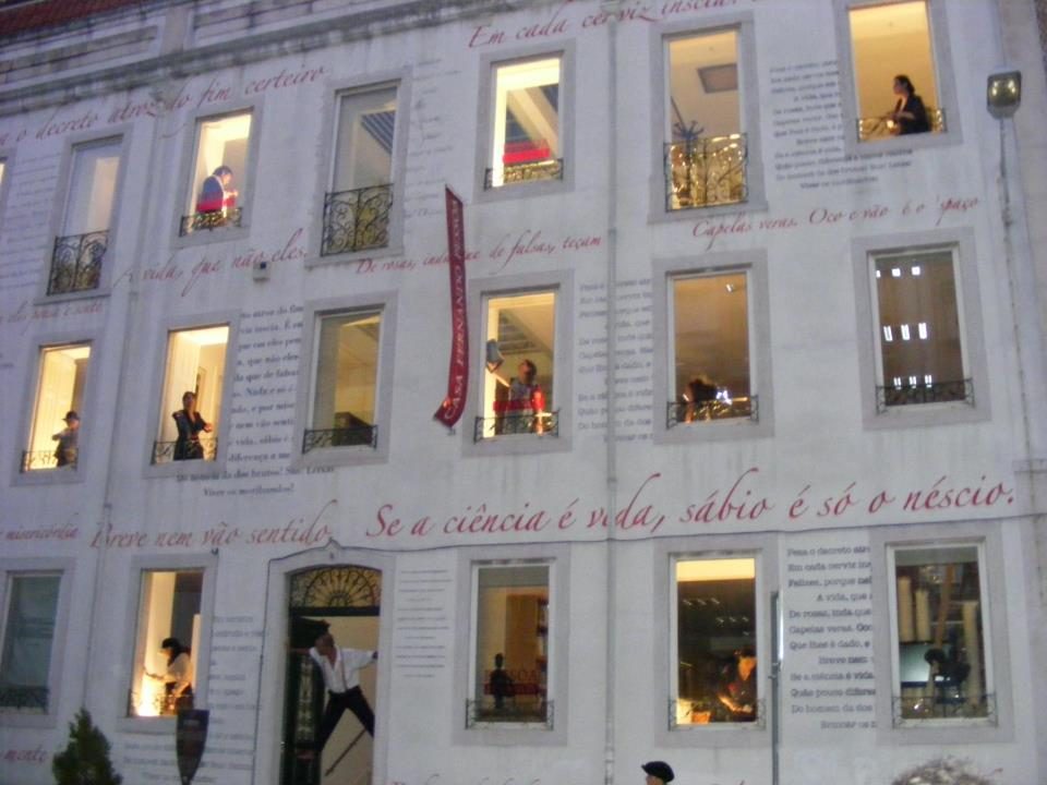 Casa Museo de Pessoa, en Lisboa