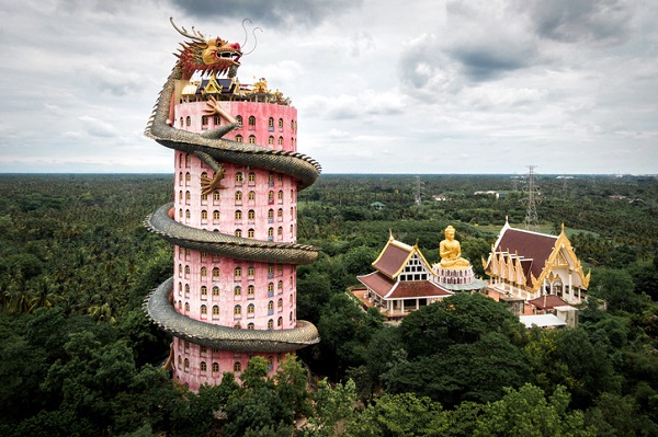 Templo del Dragón, en Tailandia.