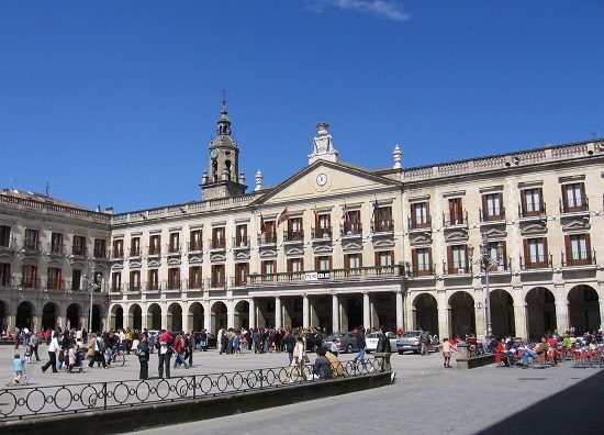 Plaza España de Vitoria
