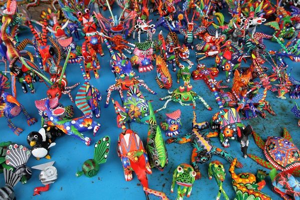Alebrijes, artesanía mexicana