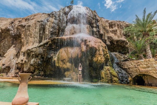 Baños termales Ma'in Hot Springs (Jordania)