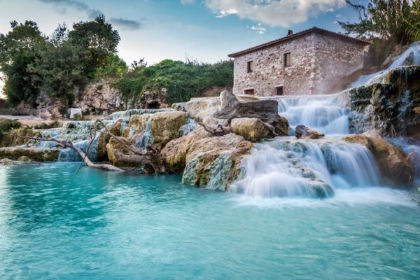 Termas de Saturnia (Italia)