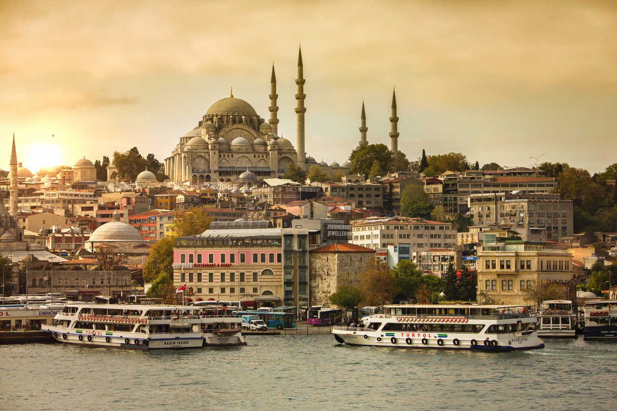 Vistas de Santa Sofía en Estambul