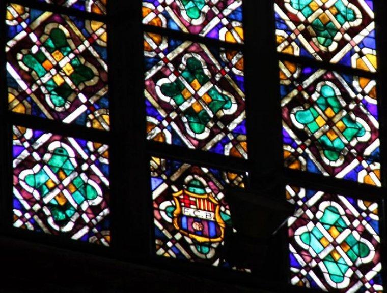 Vitral de Santa María del Mar (Barcelona)