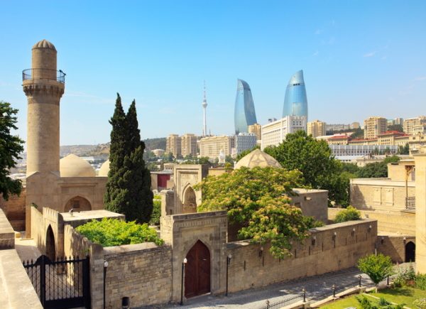 Bakú, capital de Azerbaiyán