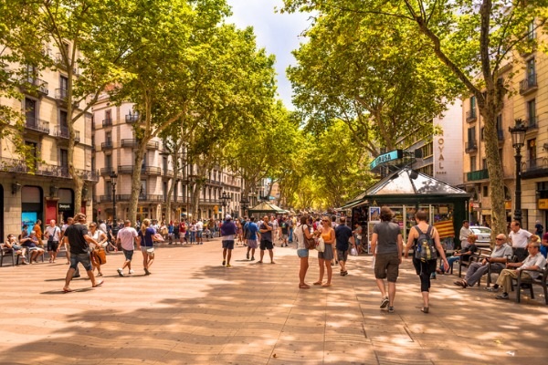 Rambla de Barcelona