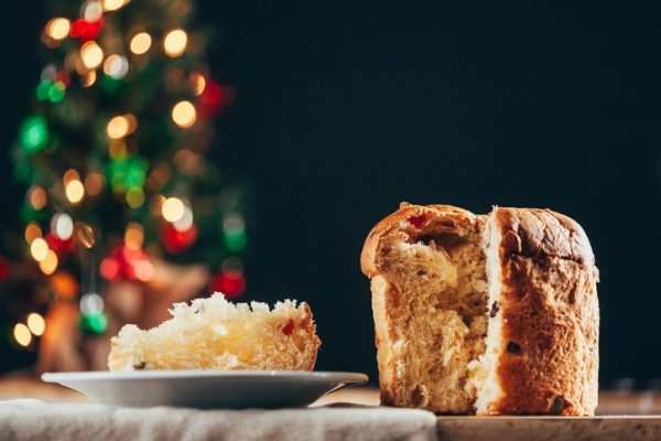 El panettone, dulce navideño en Italia