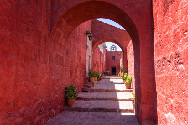 Monasterio de Santa Catalina, en Arequipa (Perú)