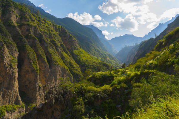 Cañón de Colca, en Perú