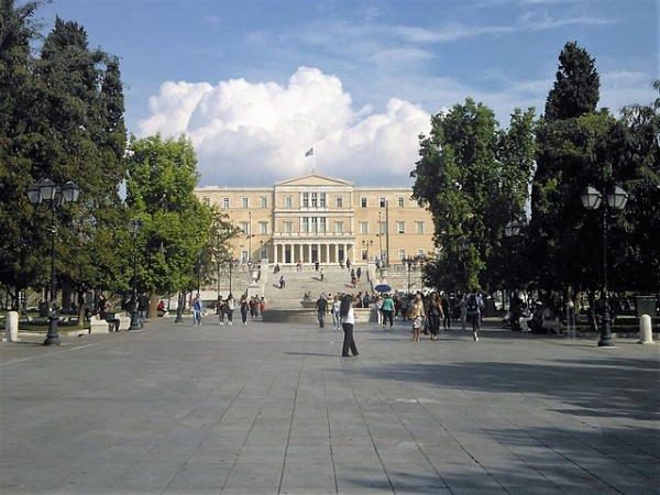 Plaza Sintagma, en Atenas