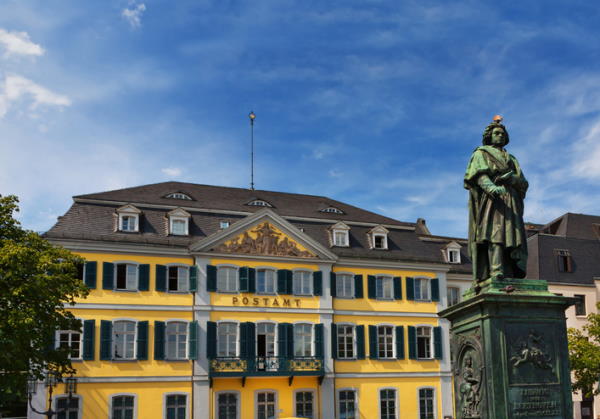 Escultura de Beethoven, en Bonn