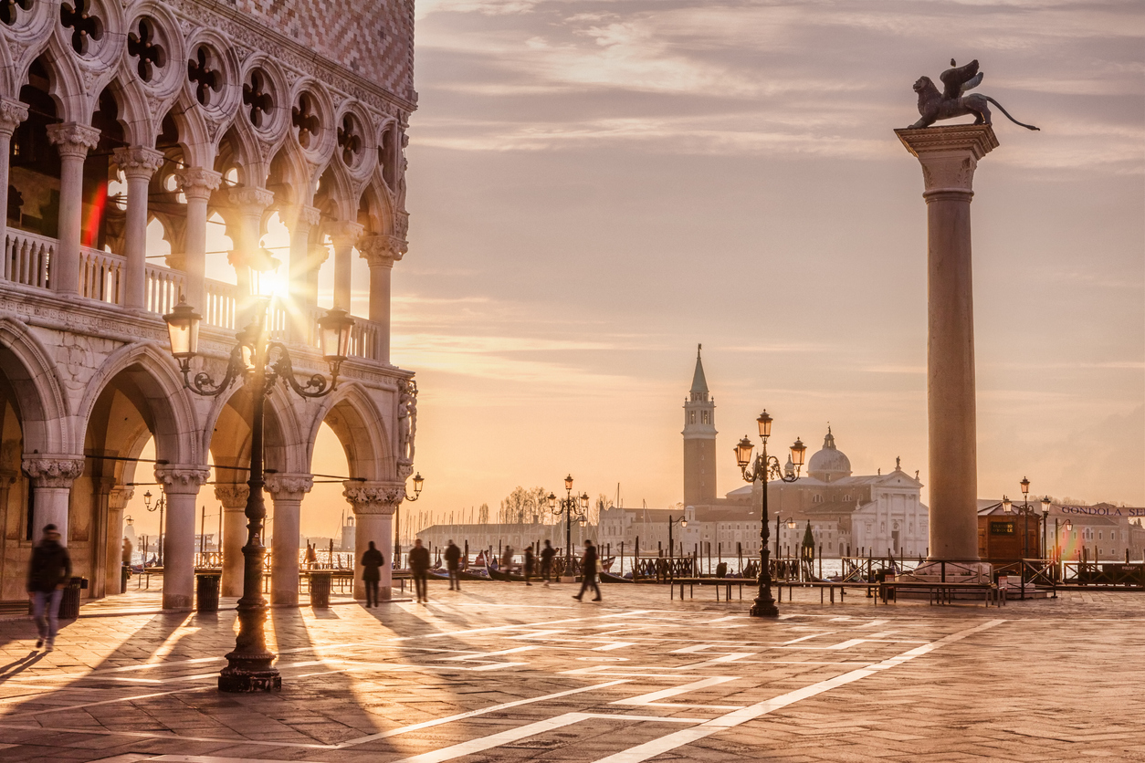Plaza de San Marcos en Venecia