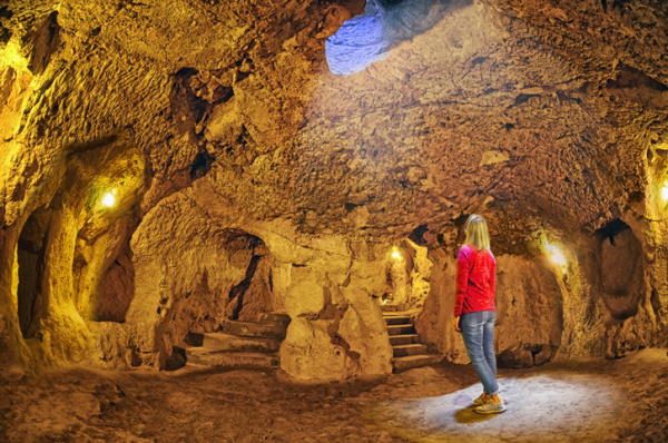 Ciudad subterránea de Derinkuyu (Turquía)