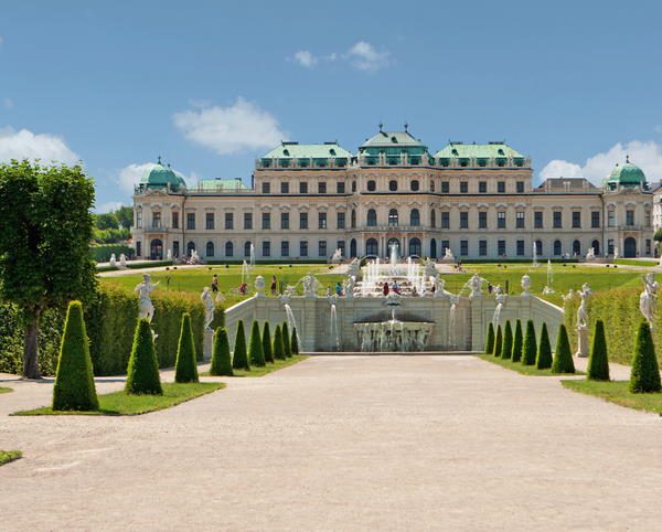 Palacio Belvedere, en Viena