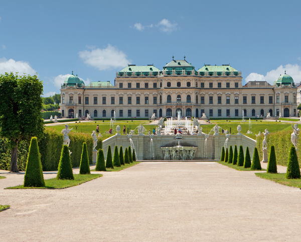 Palacio Belvedere, en Viena