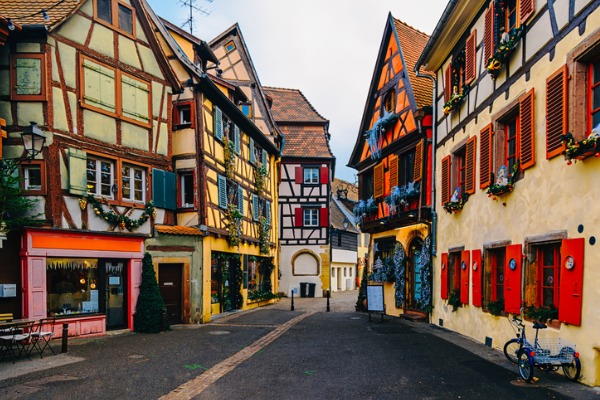Petit Venice, en Colmar (Francia)
