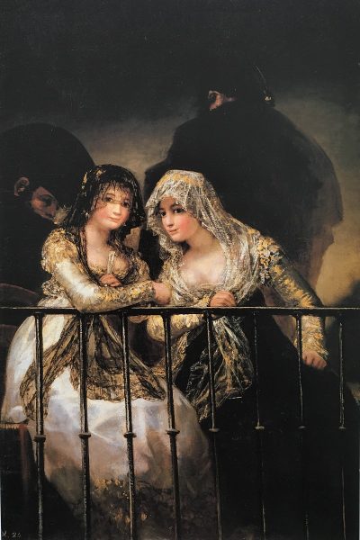 Majas en el balcón (Goya)
