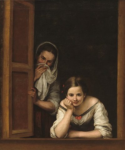 Mujeres en una ventana (Murillo)