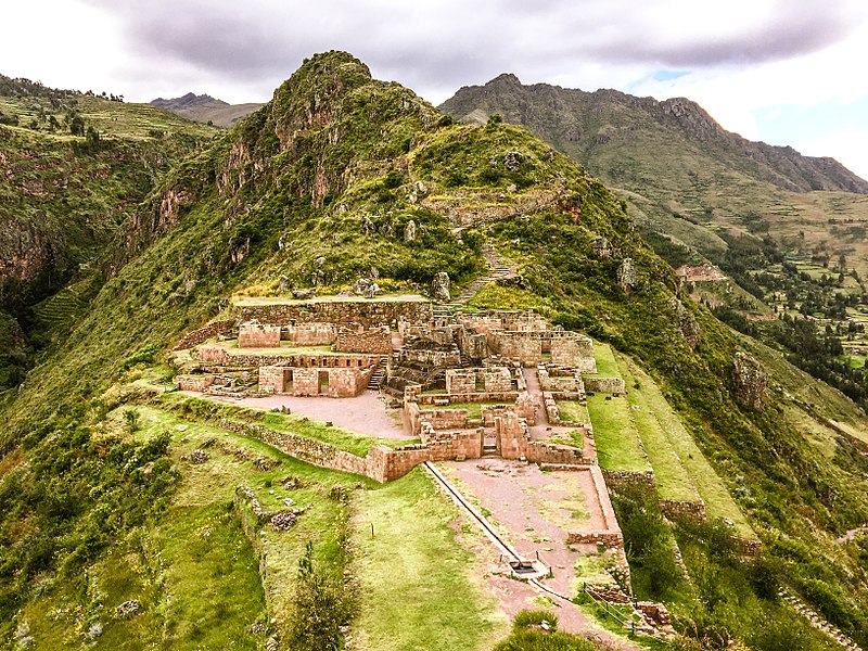 Ruinas en el Valle Sagrado de Perú