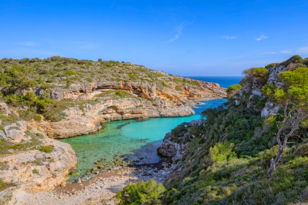 Cala Marmols, en Mallorca