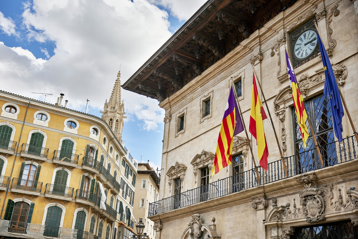 Fachada del Ayuntamiento de Palma de Mallorca