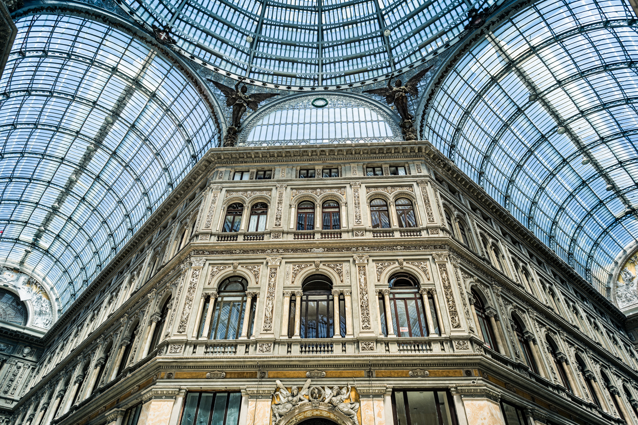 Galería de Umberto I, en Nápoles