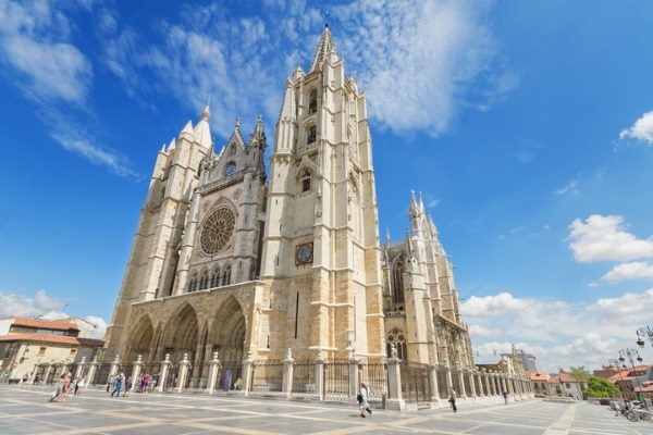 Exterior de la Catedral de León