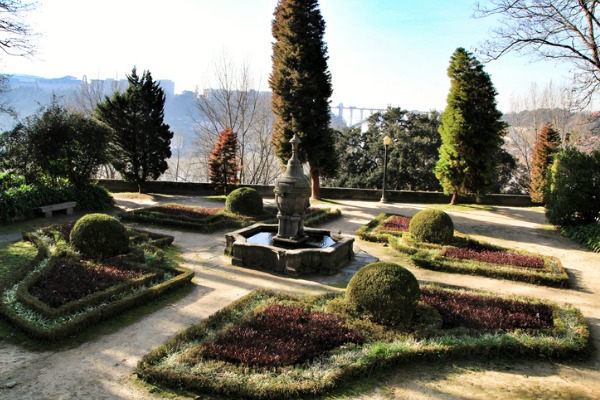 Jardines del Palacio de Cristal de Oporto