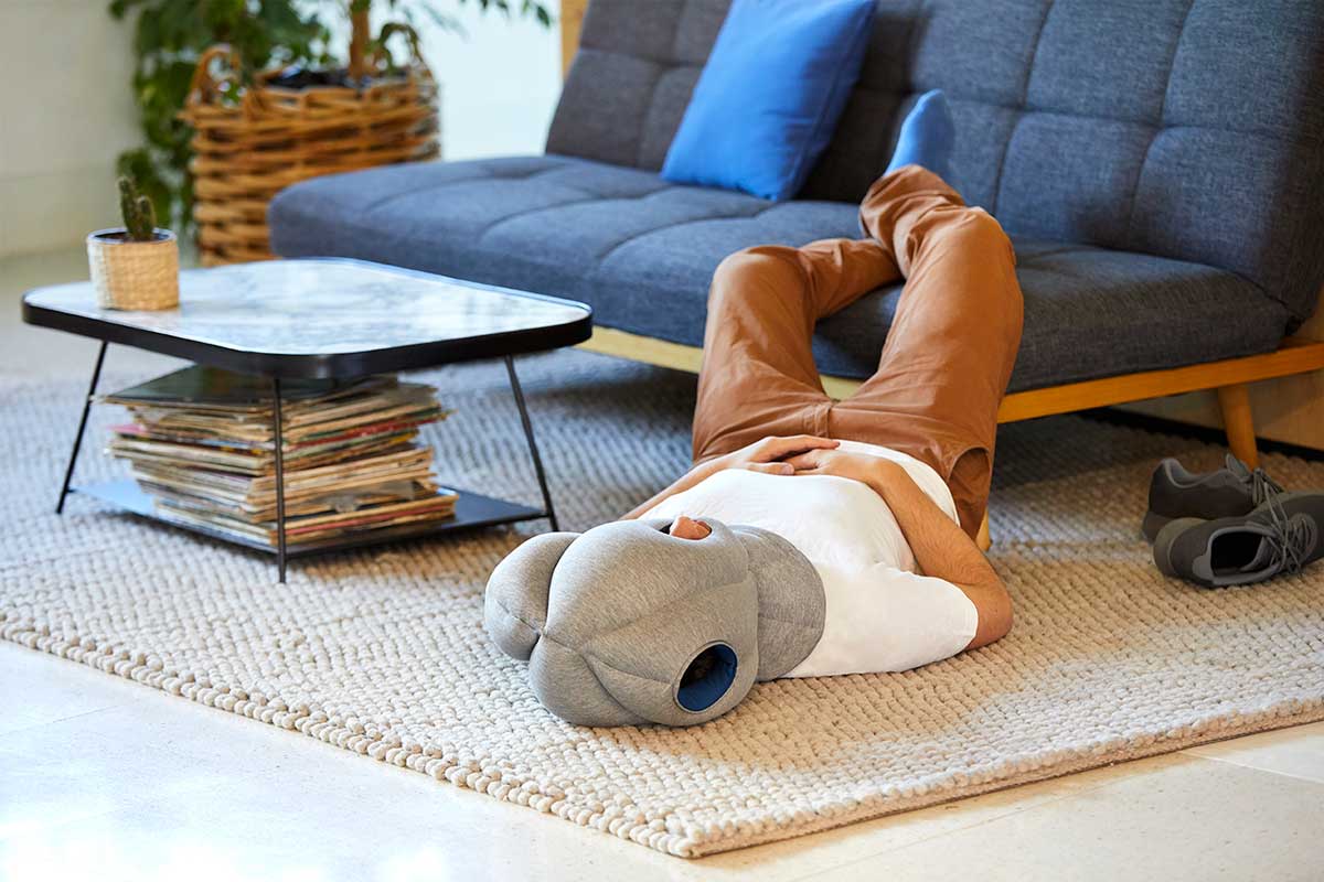 Almohada de viaje escafandra