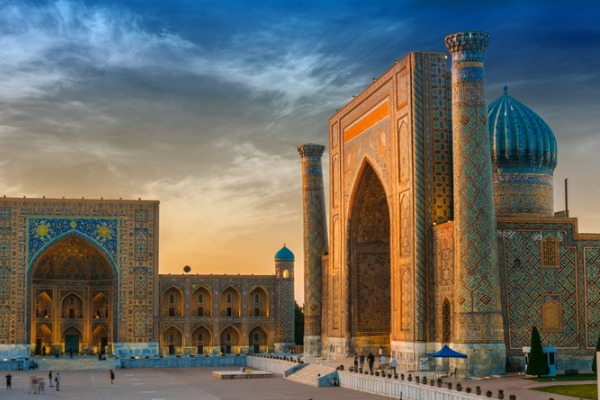 Samarcanda, en Uzbekistán