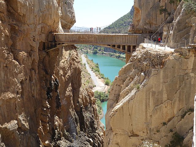 Puente colgante del Caminito del Rey